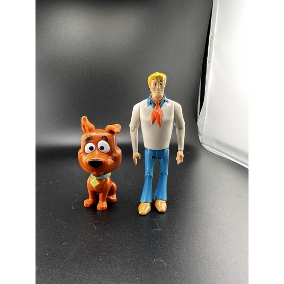 McDonald’s 2021 Happy Meal Toys Scooby Doo Bobble Heads Fred Action Figure Lot - Picture 8 of 16